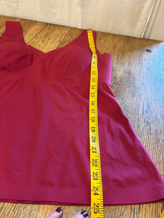 KNIX Red Raspberry Wireless Tank Bra XXXL - Picture 6 of 7